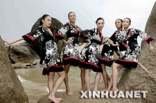 东海模特大赛泳装(中国模特大赛泳装)