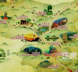 东海景点地图(长沙景点地图)
